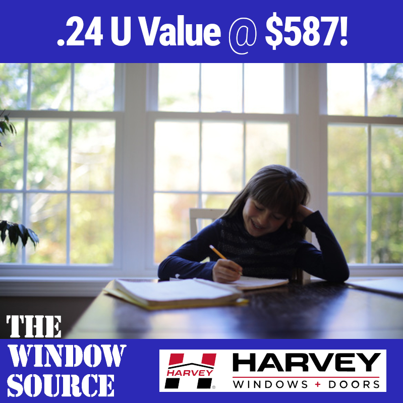 Harvey Classic Double Hung Replacement Window Installer in New Hampshire Starting At $587