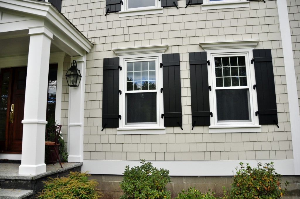 Exterior Shutter Inspriation Simple Black