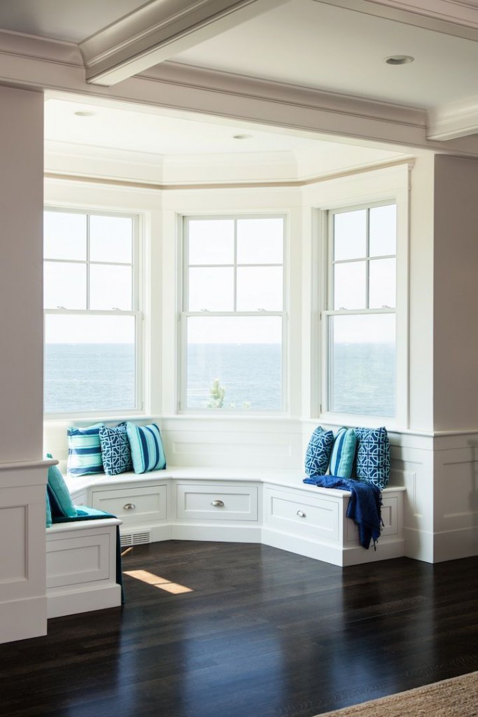 New England Window Nooks Ocean View Blue