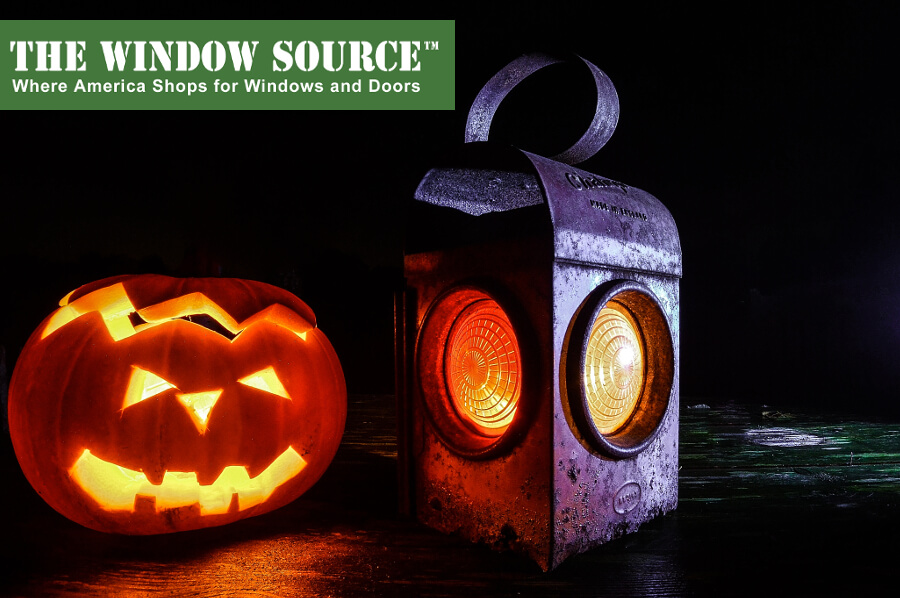 Hallowindows: Halloween Window Treatment Inspiration for Haunted Houses