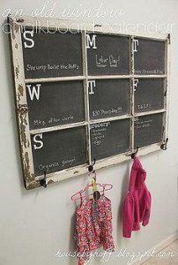 chalkboard window